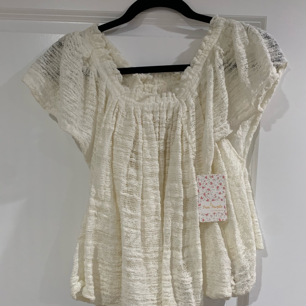 NWT FREE PEOPLE off the shoulder top